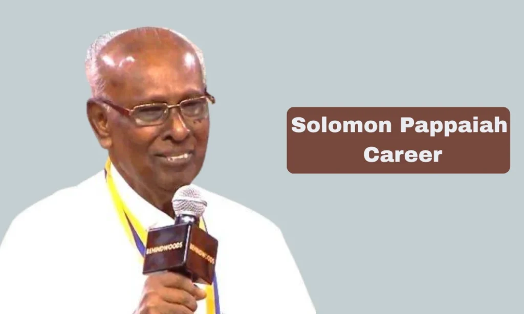 Solomon Pappaiah Age